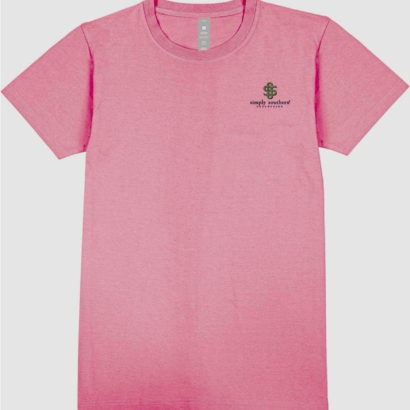 Simply Southern Pickle Lover Tee Pink Dill Pickles T-shirt Women’s XL NEW - Picture 5 of 8